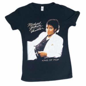 Michael Jackson Thriller Black Graphic Tee | Size Medium